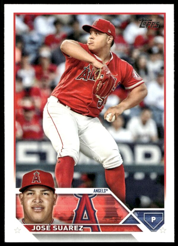 2023 Topps Series 2 Jose Suarez #609 (Front)