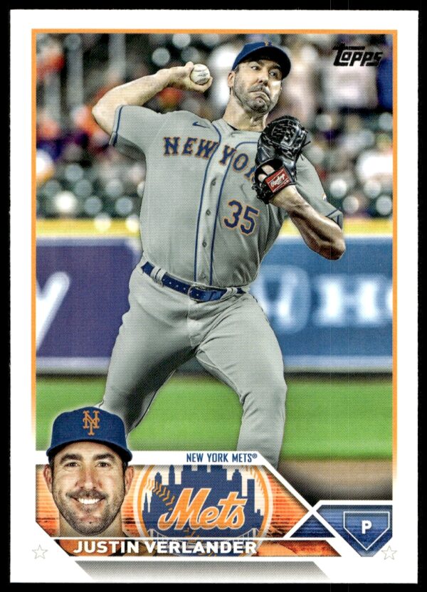 2023 Topps Series 2 Justin Verlander #425 (Front)