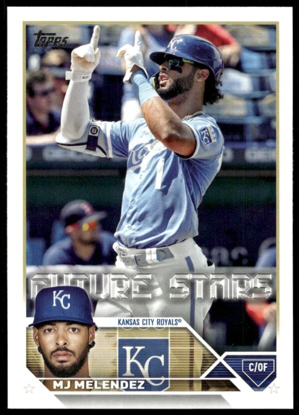 2023 Topps Series 2 MJ Melendez #587 (Front)