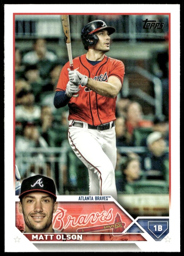 2023 Topps Series 2 Matt Olson #481 (Front)