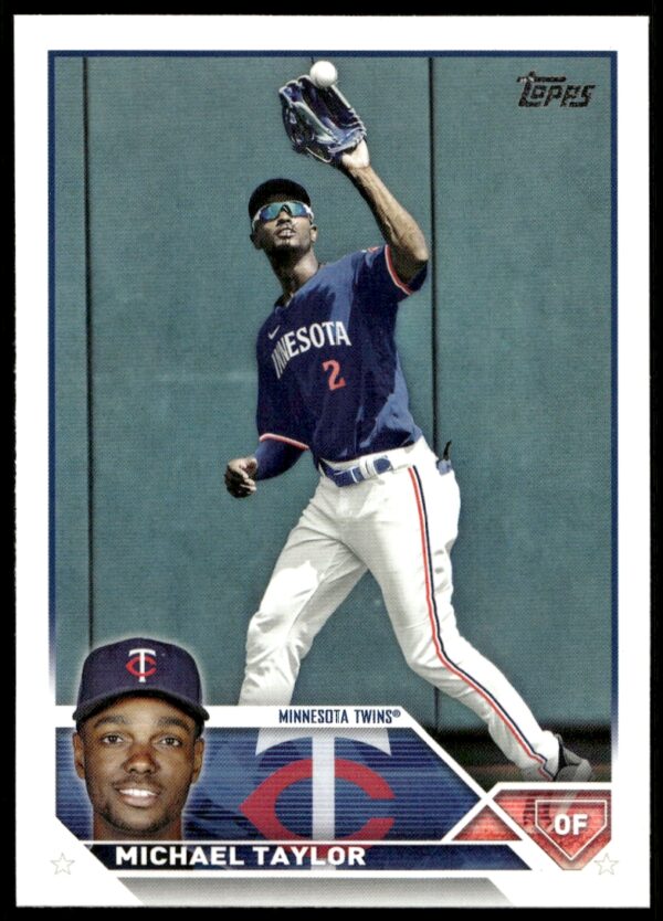 2023 Topps Series 2 Michael Taylor #374 (Front)