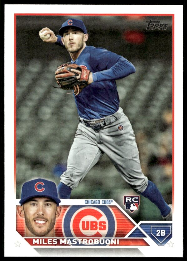 2023 Topps Series 2 Miles Mastrobuoni #592 (Front)