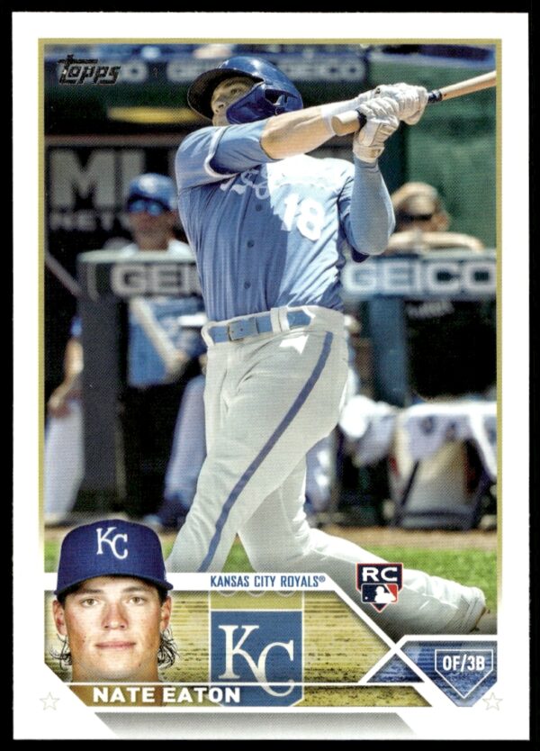 2023 Topps Series 2 Nate Eaton #557 (Front)