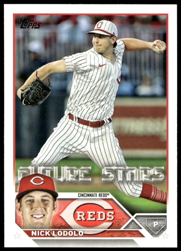 2023 Topps Series 2 Nick Lodolo #406 (Front)