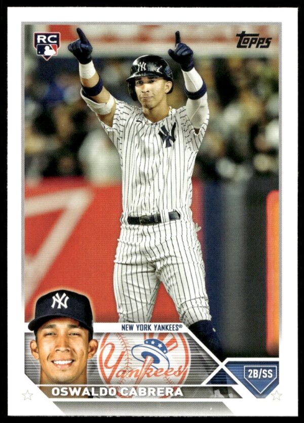 2023 Topps Series 2 Oswaldo Cabrera #487 (Front)