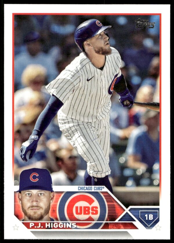 2023 Topps Series 2 P.J. Higgins #338 (Front)