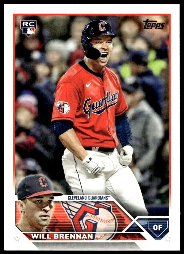 2023 Topps Series 2 Will Brennan #453 (Front)