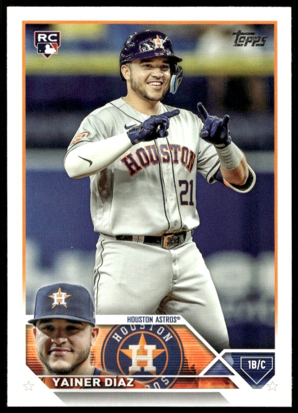 2023 Topps Series 2 Yainer Diaz #635 (Front)