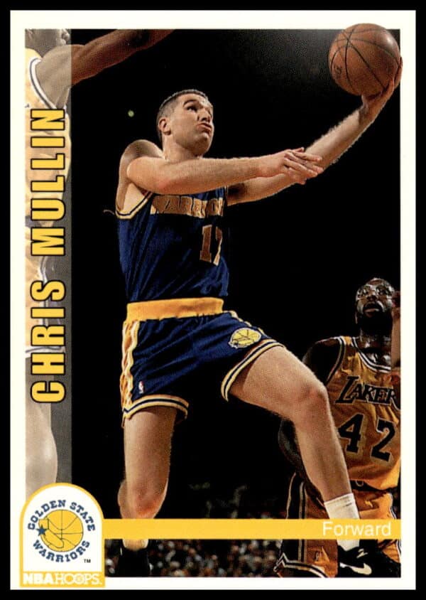 1992-93 Hoops Series 1 Chris Mullin #78 (Front)