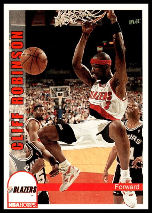 1992-93 Hoops Series 1 Cliff Robinson #194 (Front)