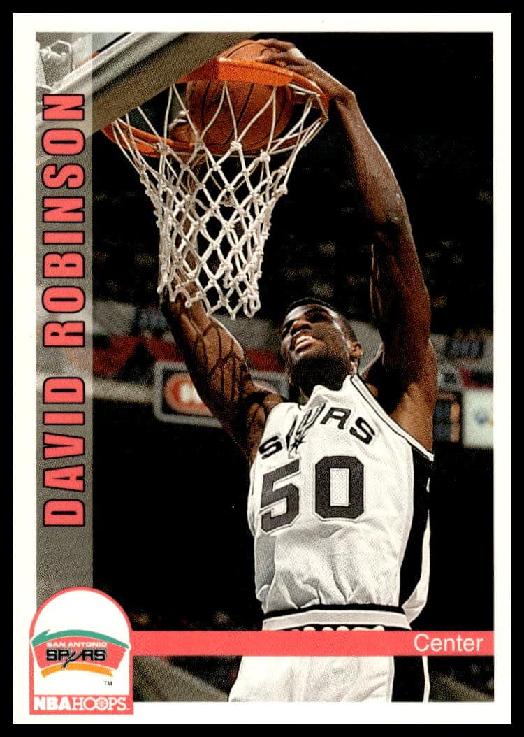 1992-93 Hoops Series 1 David Robinson #209 (Front)