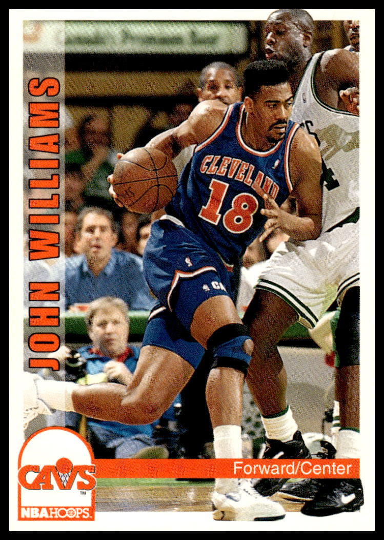 1992-93 Hoops Series 1 John Williams #44 (Front)