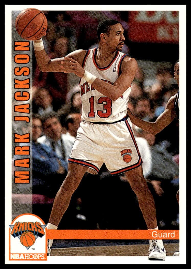 1992-93 Hoops Series 1 Mark Jackson #154 (Front)