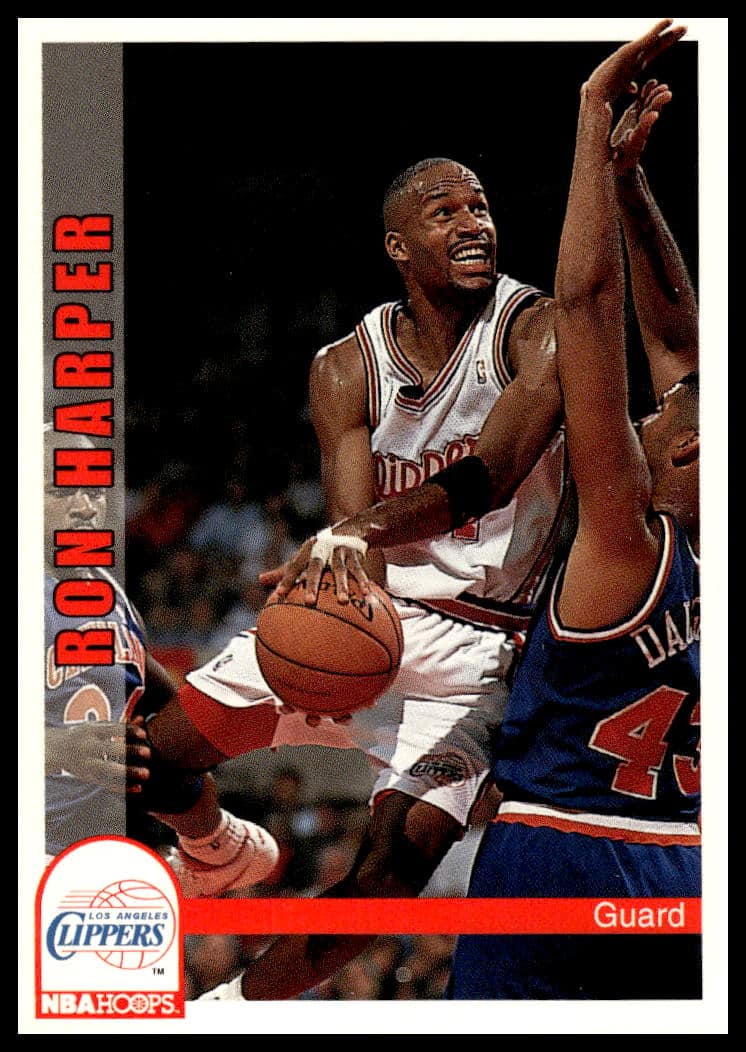 1992-93 Hoops Series 1 Ron Harper #100 (Front)