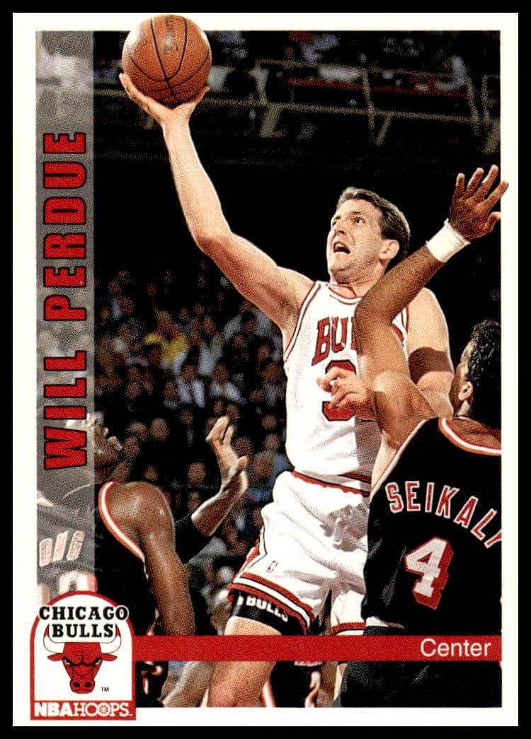 1992-93 Hoops Series 1 Will Perdue #33 (Front)