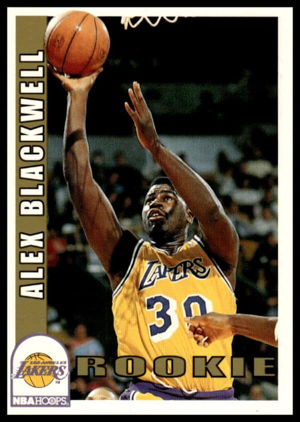 1992-93 Hoops Series 2 Alex Blackwell #408 (Front)