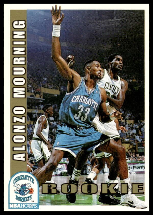 1992-93 Hoops Series 2 Alonzo Mourning #361 (Front)