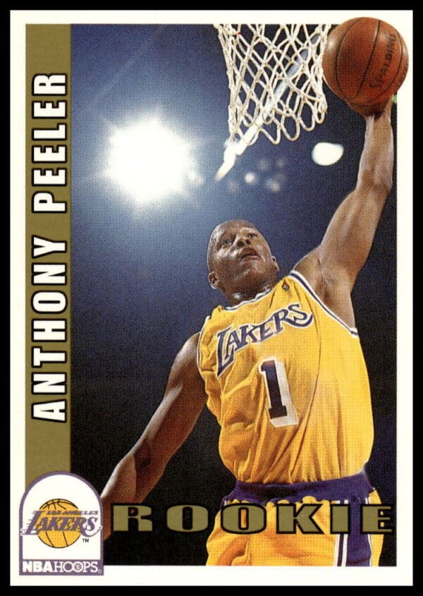 1992-93 Hoops Series 2 Anthony Peeler #410 (Front)