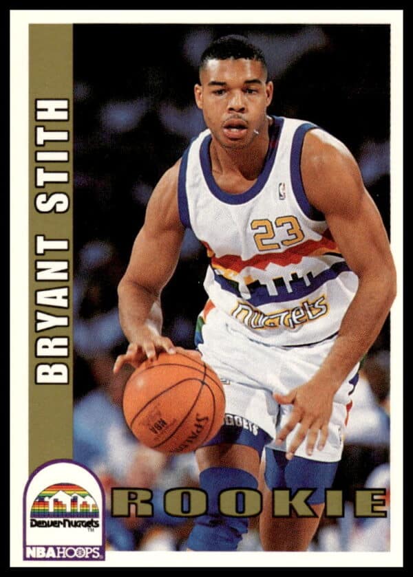 1992-93 Hoops Series 2 Bryant Stith #378 (Front)