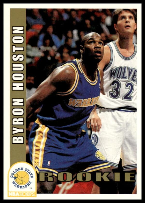 1992-93 Hoops Series 2 Byron Houston #387 (Front)