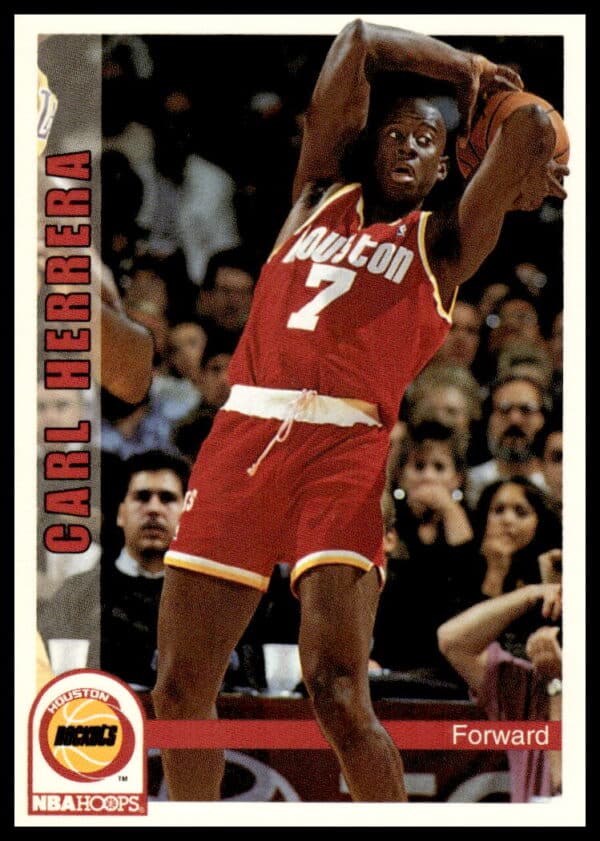 1992-93 Hoops Series 2 Carl Herrera #391 (Front)