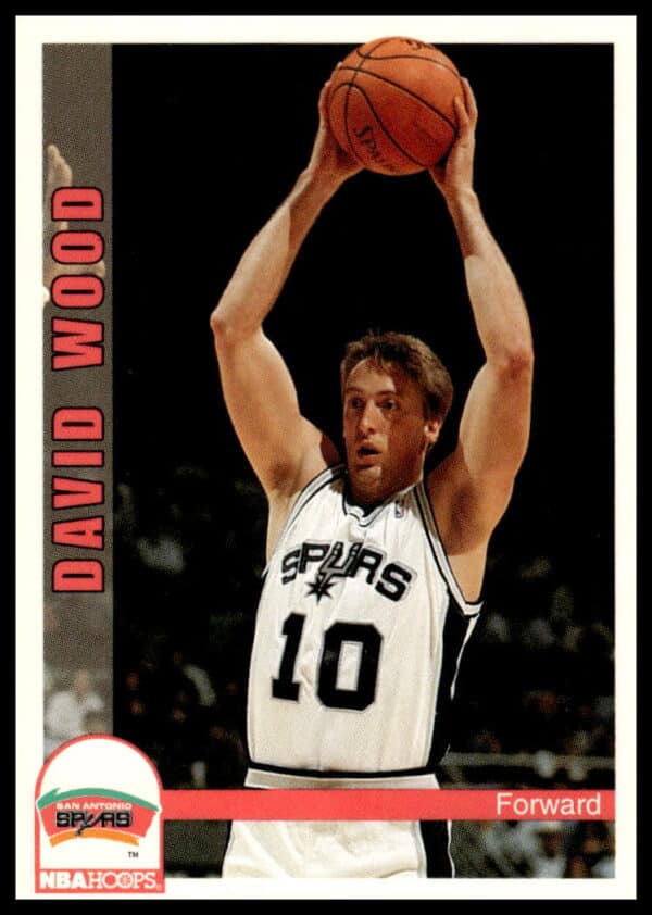 1992-93 Hoops Series 2 David Wood #469 (Front)