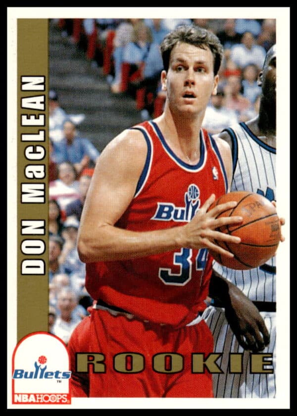 1992-93 Hoops Series 2 Don MacLean #478 (Front)