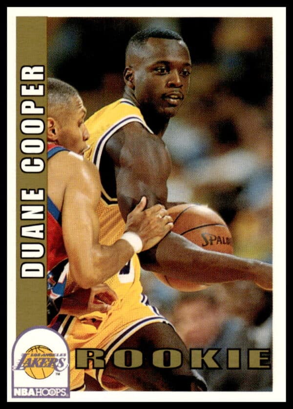 1992-93 Hoops Series 2 Duane Cooper #409 (Front)