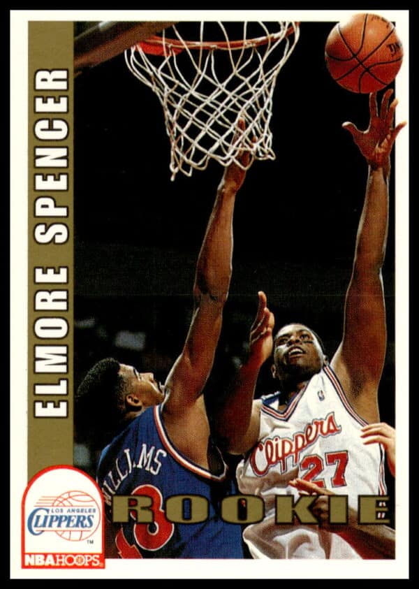 1992-93 Hoops Series 2 Elmore Spencer #404 (Front)