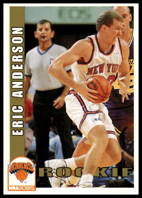 1992-93 Hoops Series 2 Eric Anderson #432 (Front)