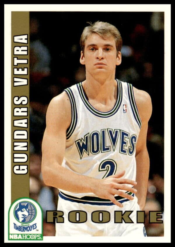 1992-93 Hoops Series 2 Gundars Vetra #425 (Front)