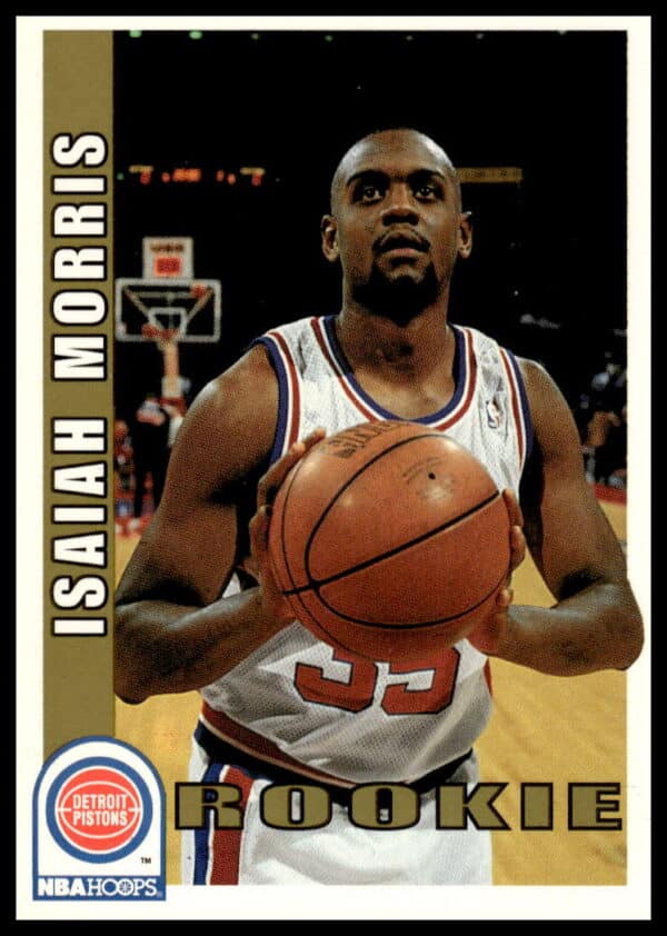 1992-93 Hoops Series 2 Isaiah Morris #382 (Front)