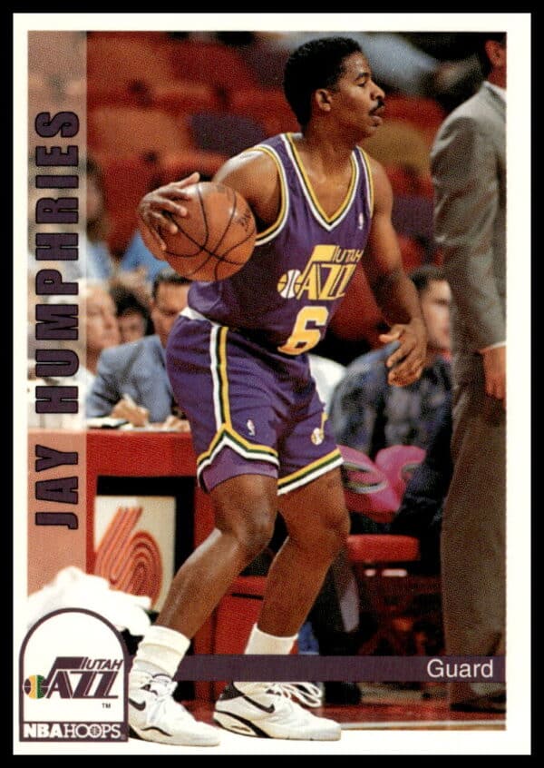 1992-93 Hoops Series 2 Jay Humphries #474 (Front)