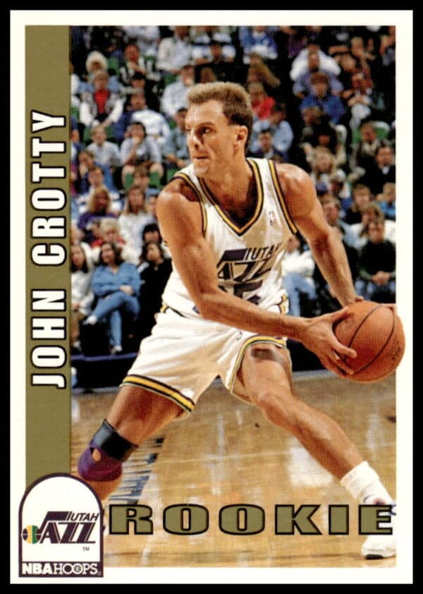 1992-93 Hoops Series 2 John Crotty #472 (Front)