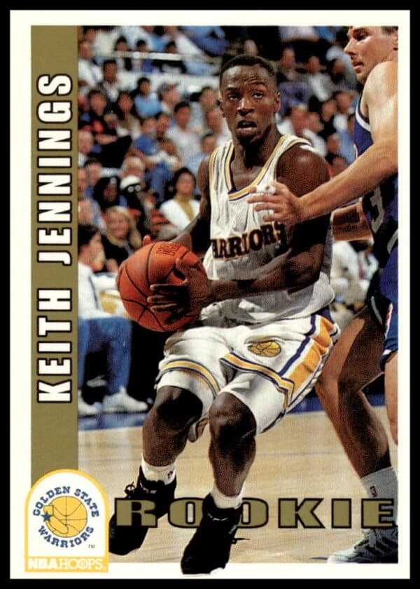 1992-93 Hoops Series 2 Keith Jennings #388 (Front)