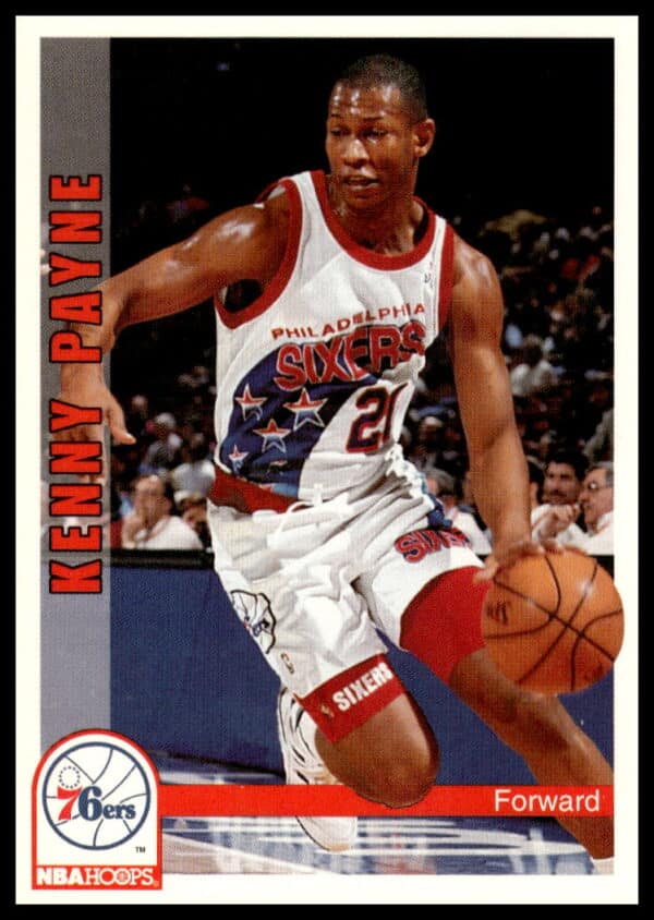 1992-93 Hoops Series 2 Kenny Payne #447 (Front)