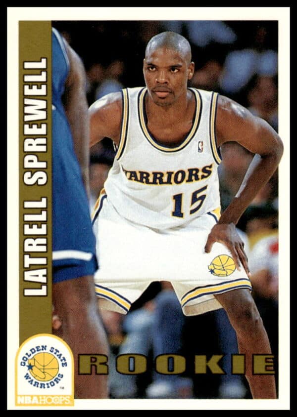 1992-93 Hoops Series 2 Latrell Sprewell #389 (Front)