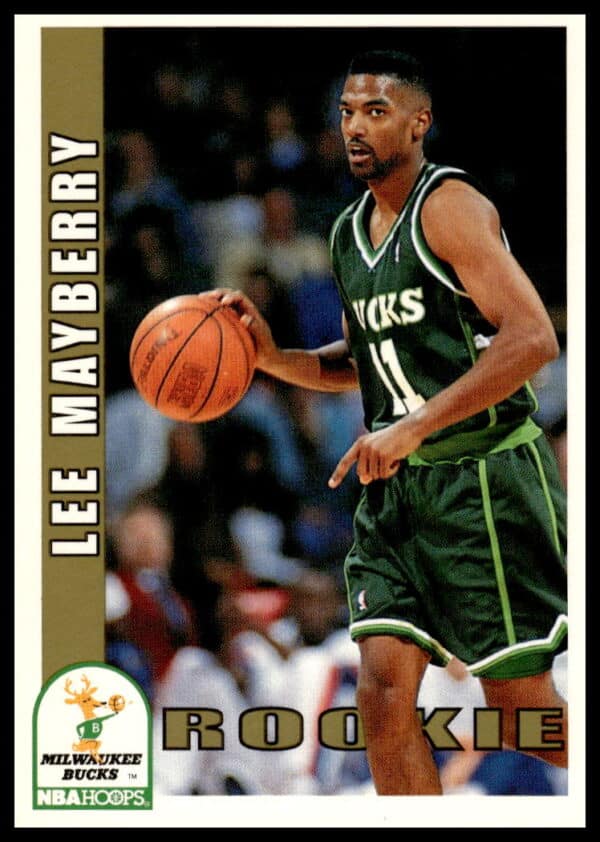 1992-93 Hoops Series 2 Lee Mayberry #419 (Front)