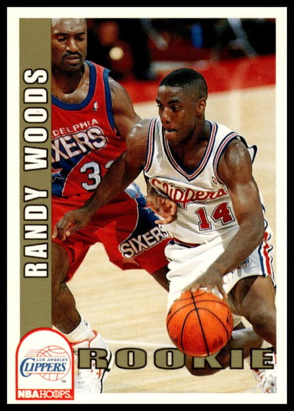 1992-93 Hoops Series 2 Randy Woods #407 (Front)