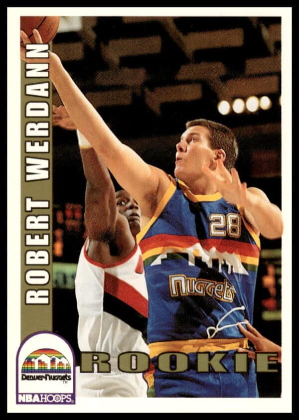 1992-93 Hoops Series 2 Robert Werdann #379 (Front)