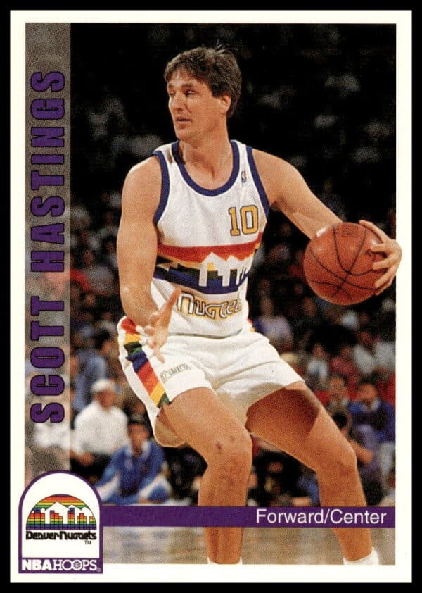 1992-93 Hoops Series 2 Scott Hastings #376 (Front)