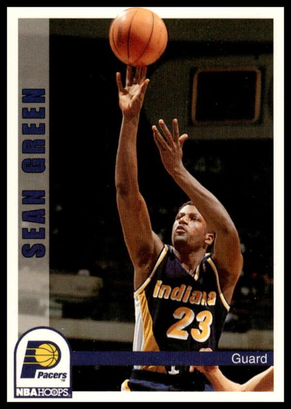 1992-93 Hoops Series 2 Sean Green #396 (Front)