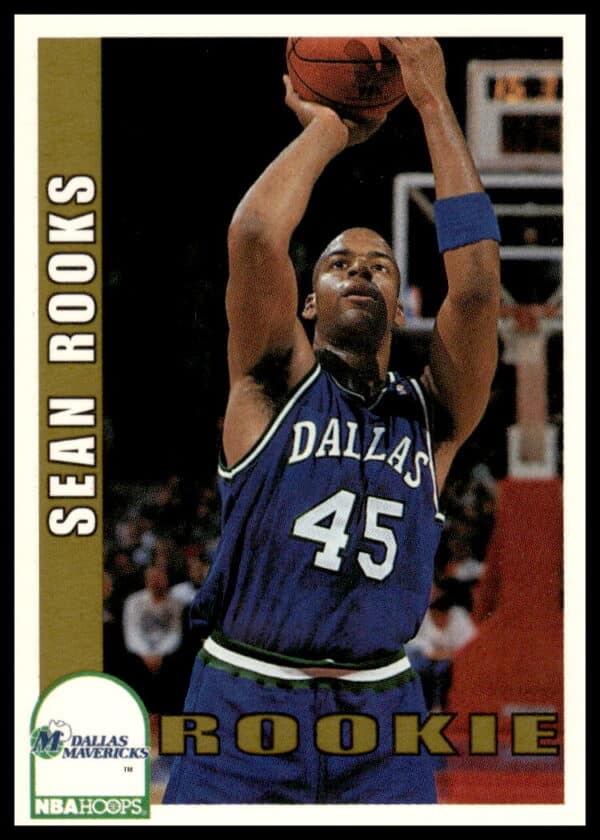 1992-93 Hoops Series 2 Sean Rooks #373 (Front)