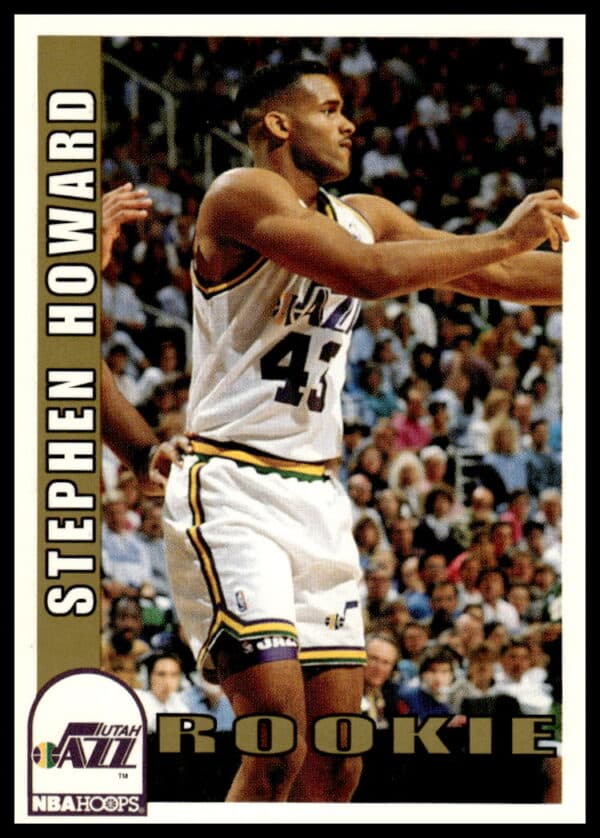 1992-93 Hoops Series 2 Stephen Howard #473 (Front)