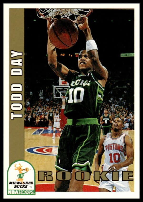 1992-93 Hoops Series 2 Todd Day #416 (Front)