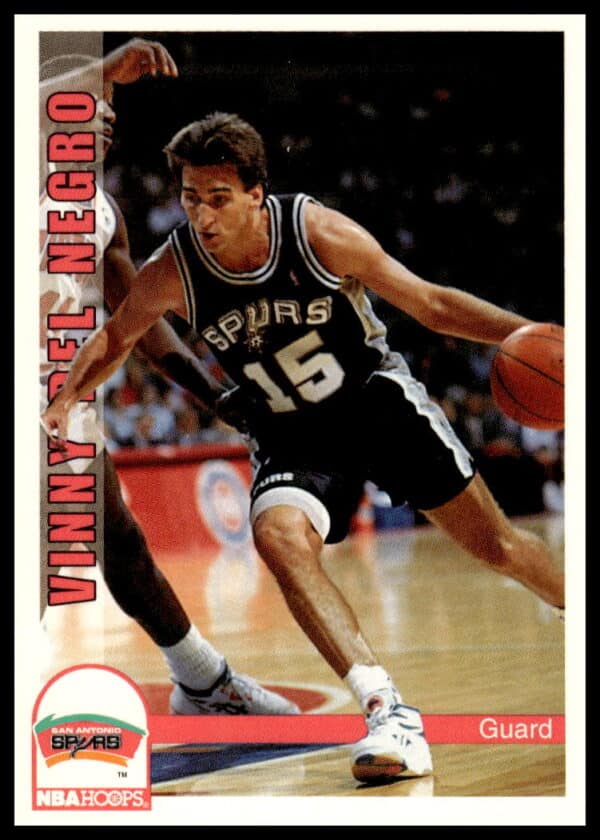 1992-93 Hoops Series 2 Vinny Del Negro #466 (Front)