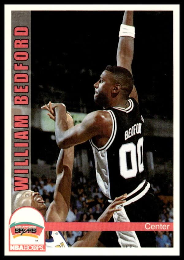 1992-93 Hoops Series 2 William Bedford #464 (Front)