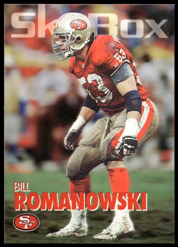 1993 SkyBox Impact Bill Romanowski #304 (Front)