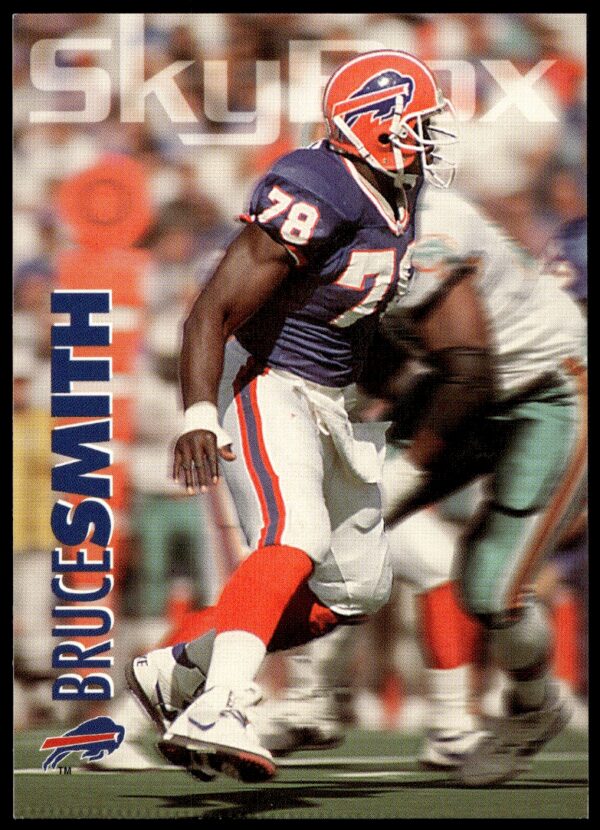 1993 SkyBox Impact Bruce Smith #24 (Front)