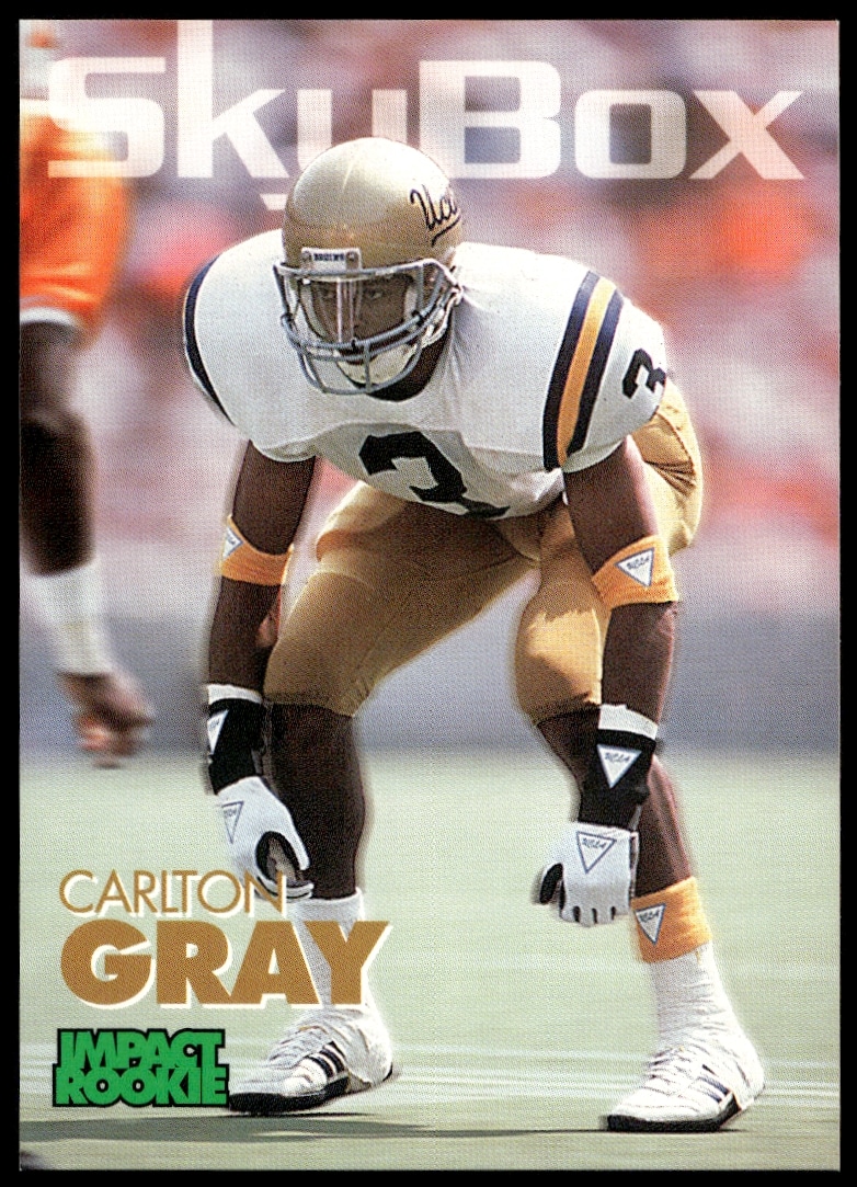 1993 SkyBox Impact Carlton Gray #388 (Front)